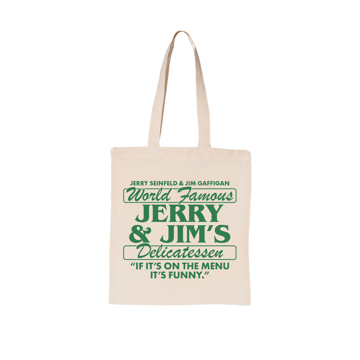 Jerry & Jim's Deli Tote Bag