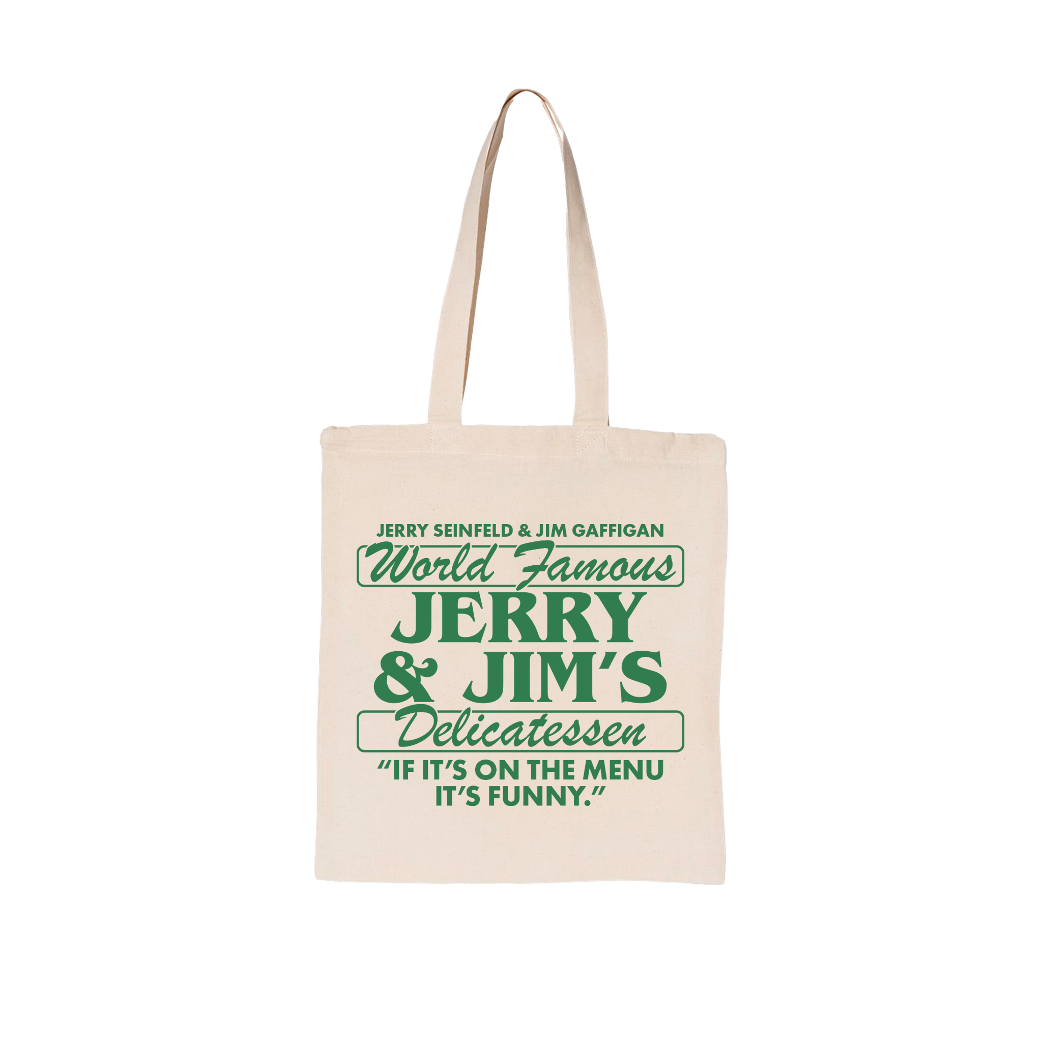 Jerry & Jim's Deli Tote Bag