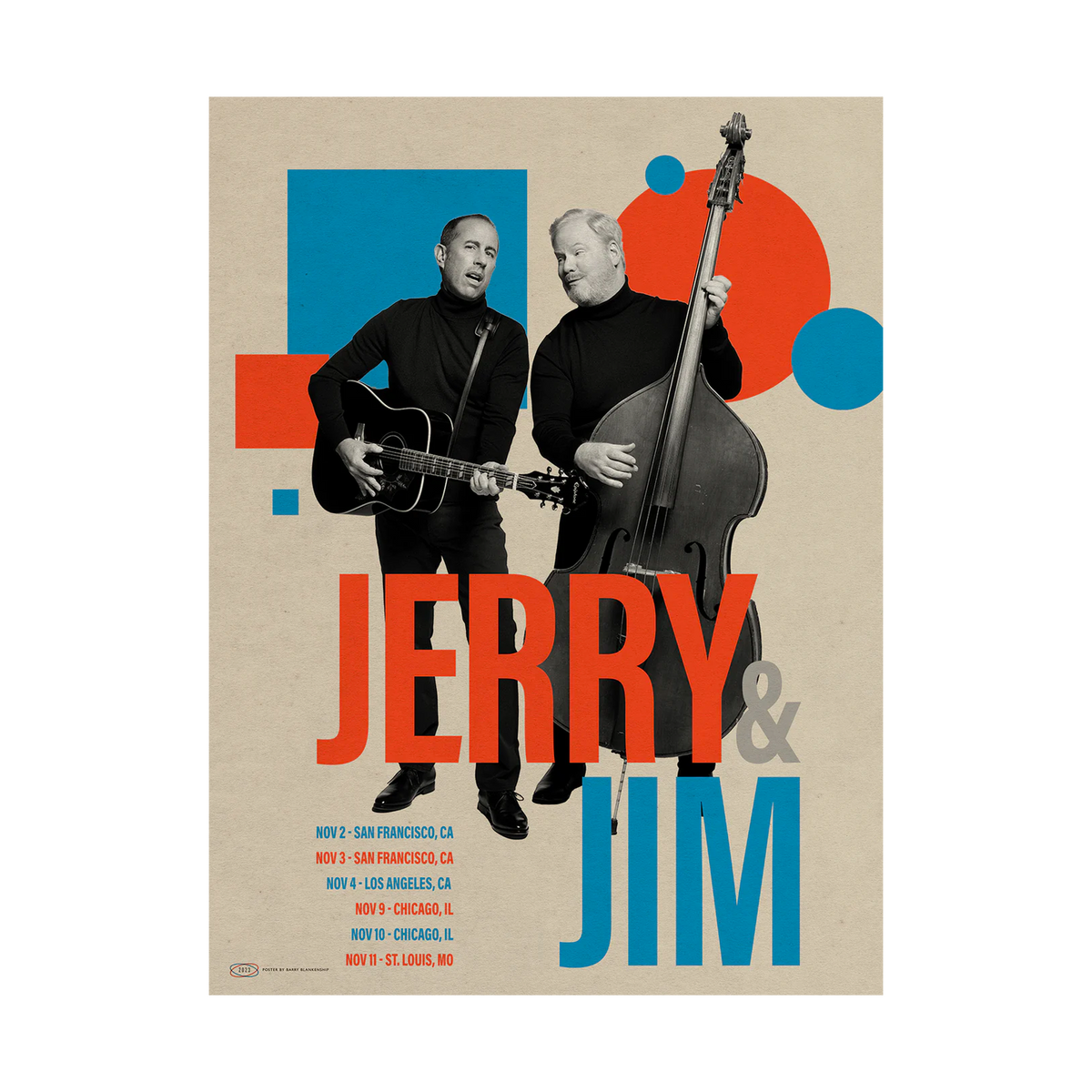 Jerry & Jim Tan Poster