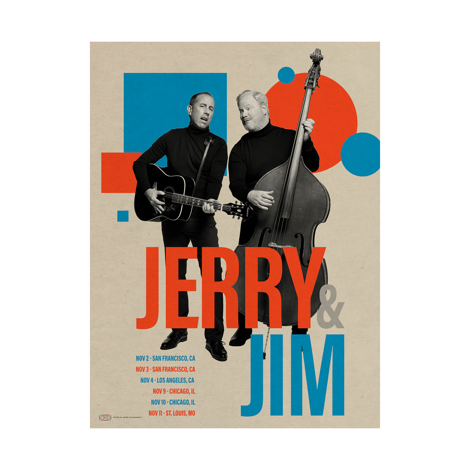 Jerry & Jim Tan Poster